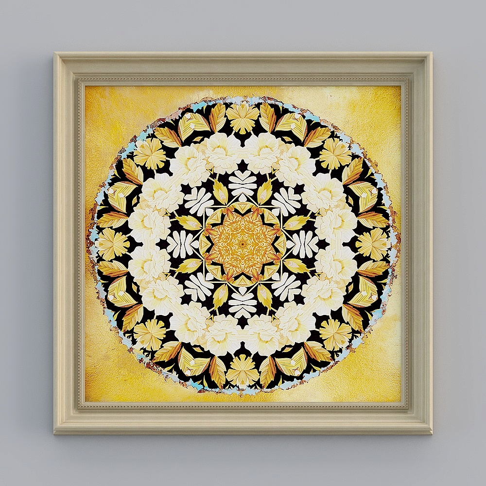 Kibaki European shop European bedroom square ivory white 82.5x82.5 cm Donkaemcl-e-4