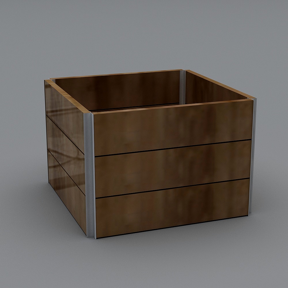 Urban Storage Box 3D model