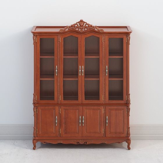 Stylish Bookshelf 3D Model for Timeless Interiors