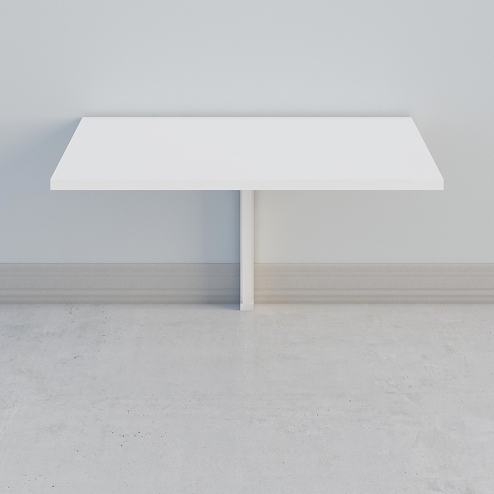 Mesa plegable de pared blanca NORBERG Norberg 74x60