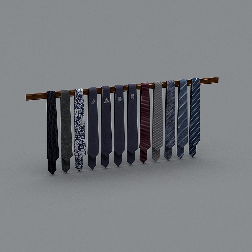 Stylish Tie 3D Model for Creative Projects
