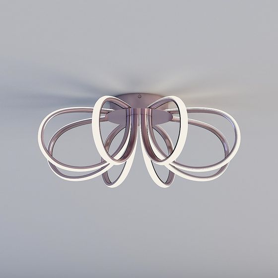 Contemporary Minimalist Pendant Light 3D model