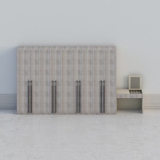 Urban Corner Bookshelf 3D model