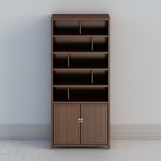 Urban Elegance Bookshelf 3D model