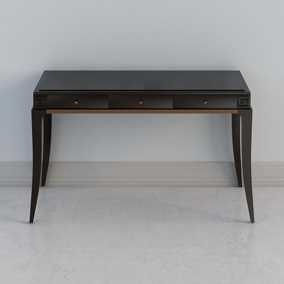 Art Deco Console Table 3D model for Stylish Interiors