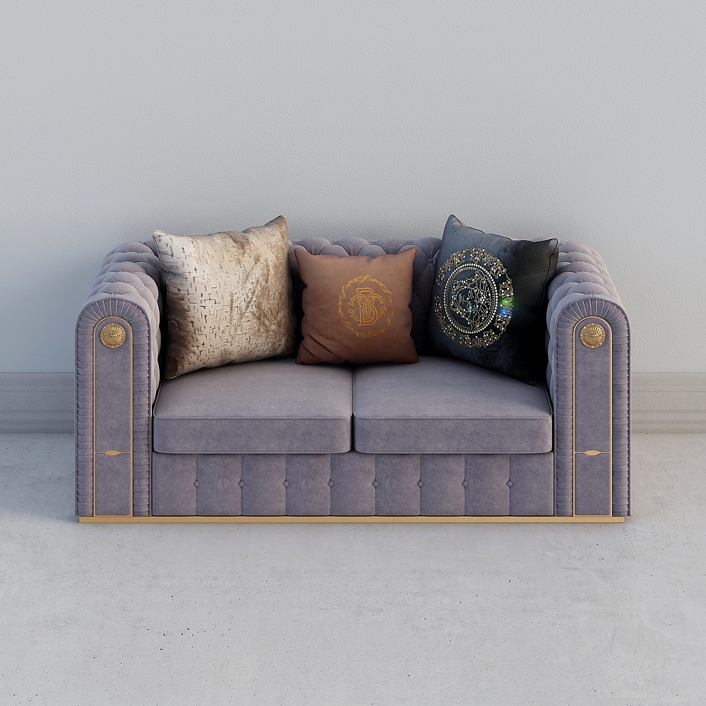Sofa văng đôi tay vịn Classic-S073