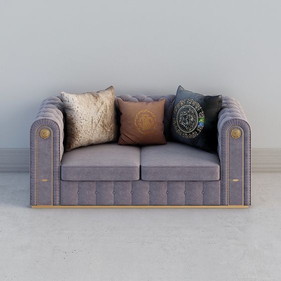 Sofa văng đôi tay vịn Classic-S073
