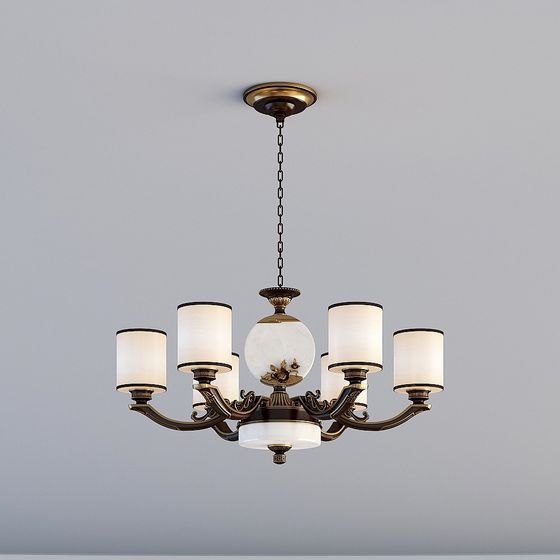 Vintage Chandelier 3D model for Modern Design