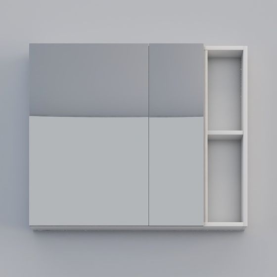 Armadio con specchio singolo