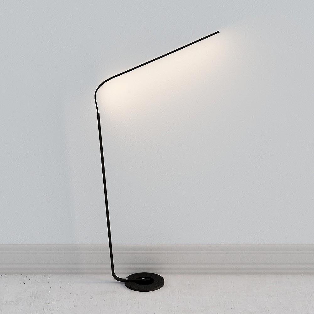 einfache moderne Stehlampe