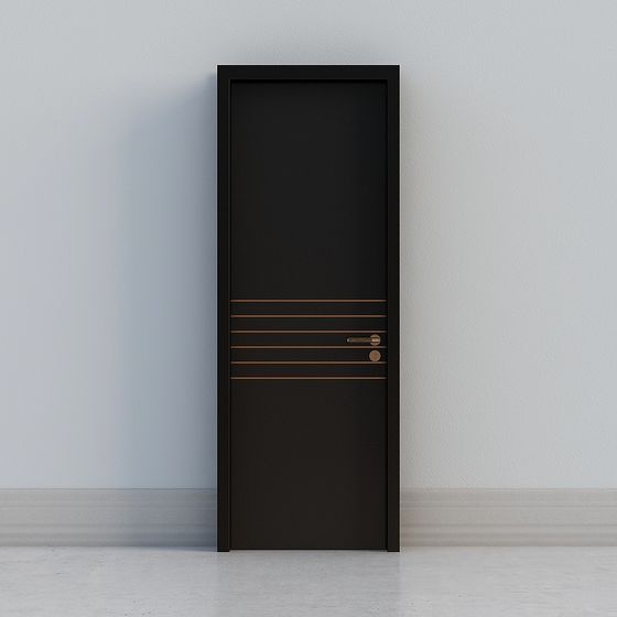 Urban Door 3D model - Modern Minimalist Design