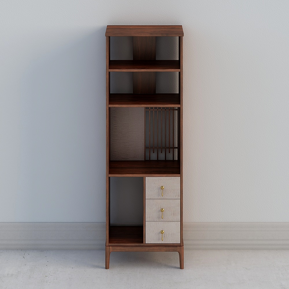 MP-901 bookcase (left) three pumps
