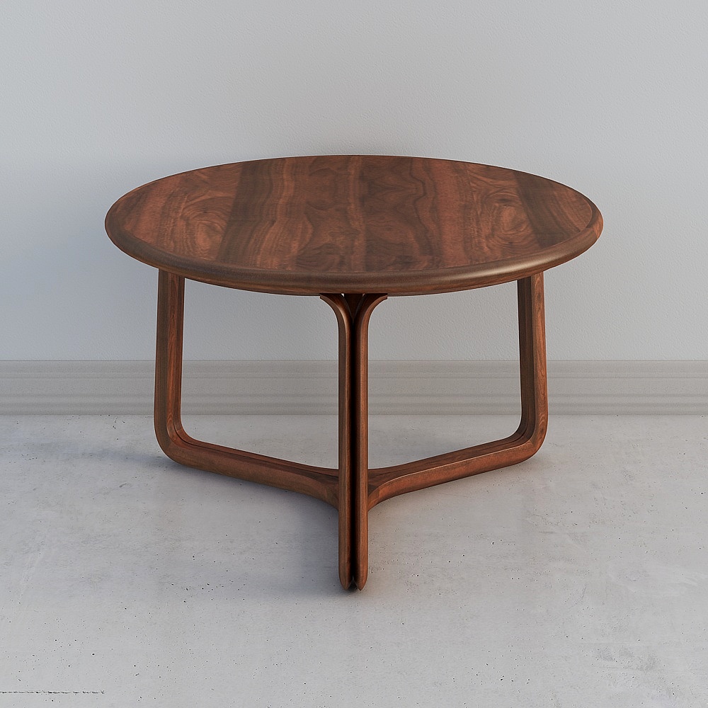 Bàn tròn MP-803 (gỗ đặc)