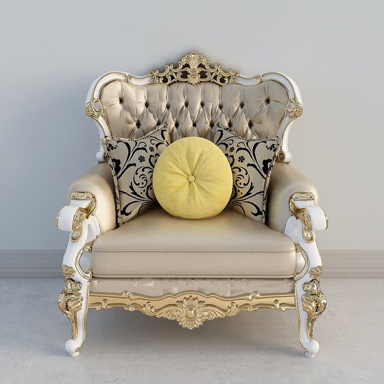 Regal Sofa 3D model for Elegant Interiors