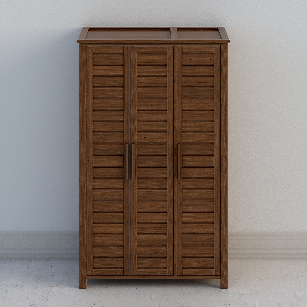 F-1201 Three-Door Wardrobe