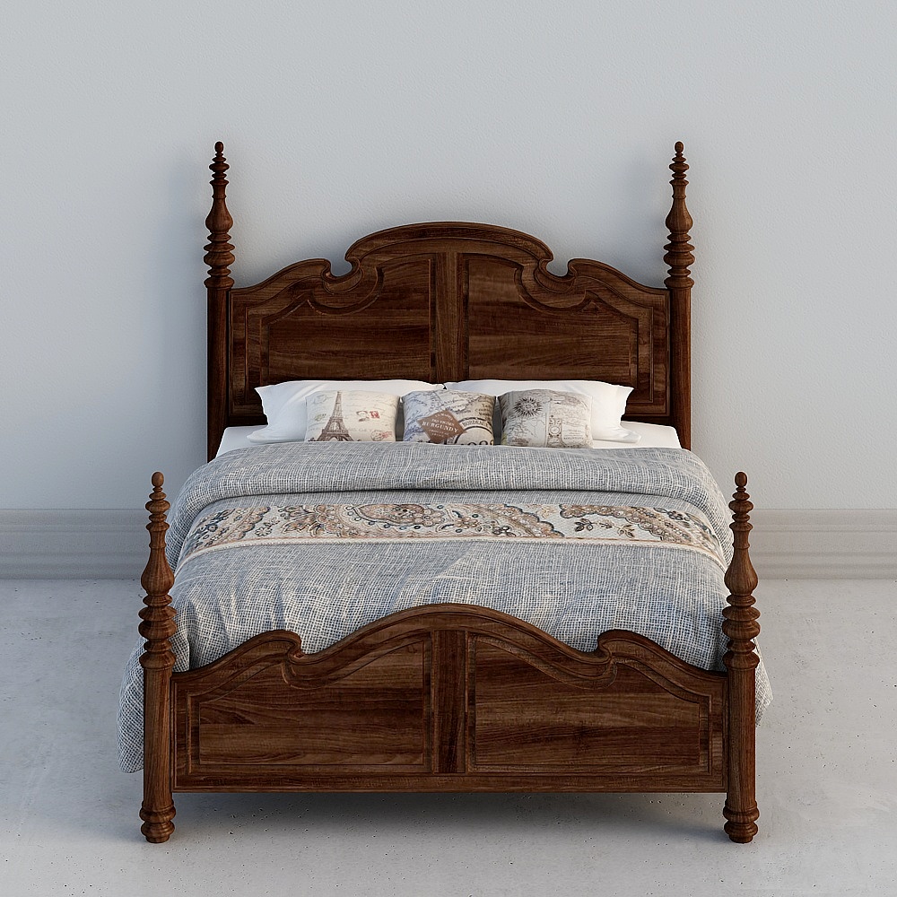 American country bed