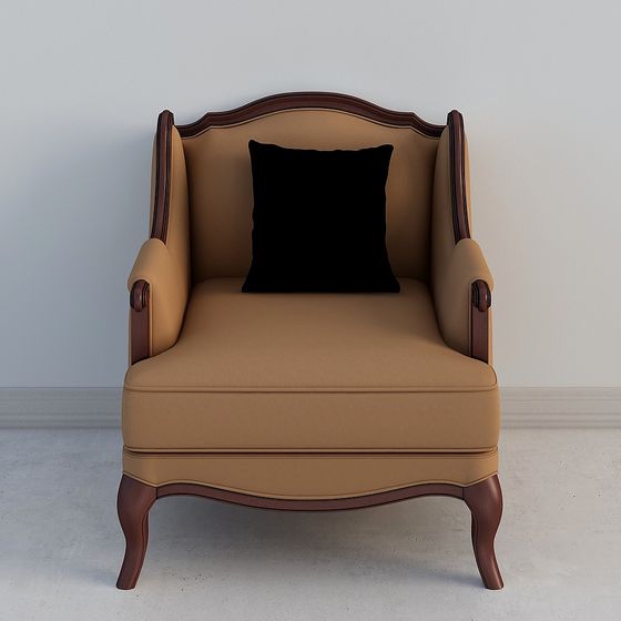 Retro Sofa 3D Model for Modern Design