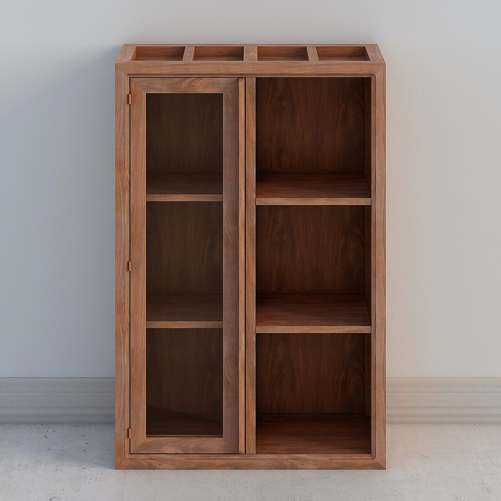 TZ-SG02A-LS bookcase (top left cabinet)