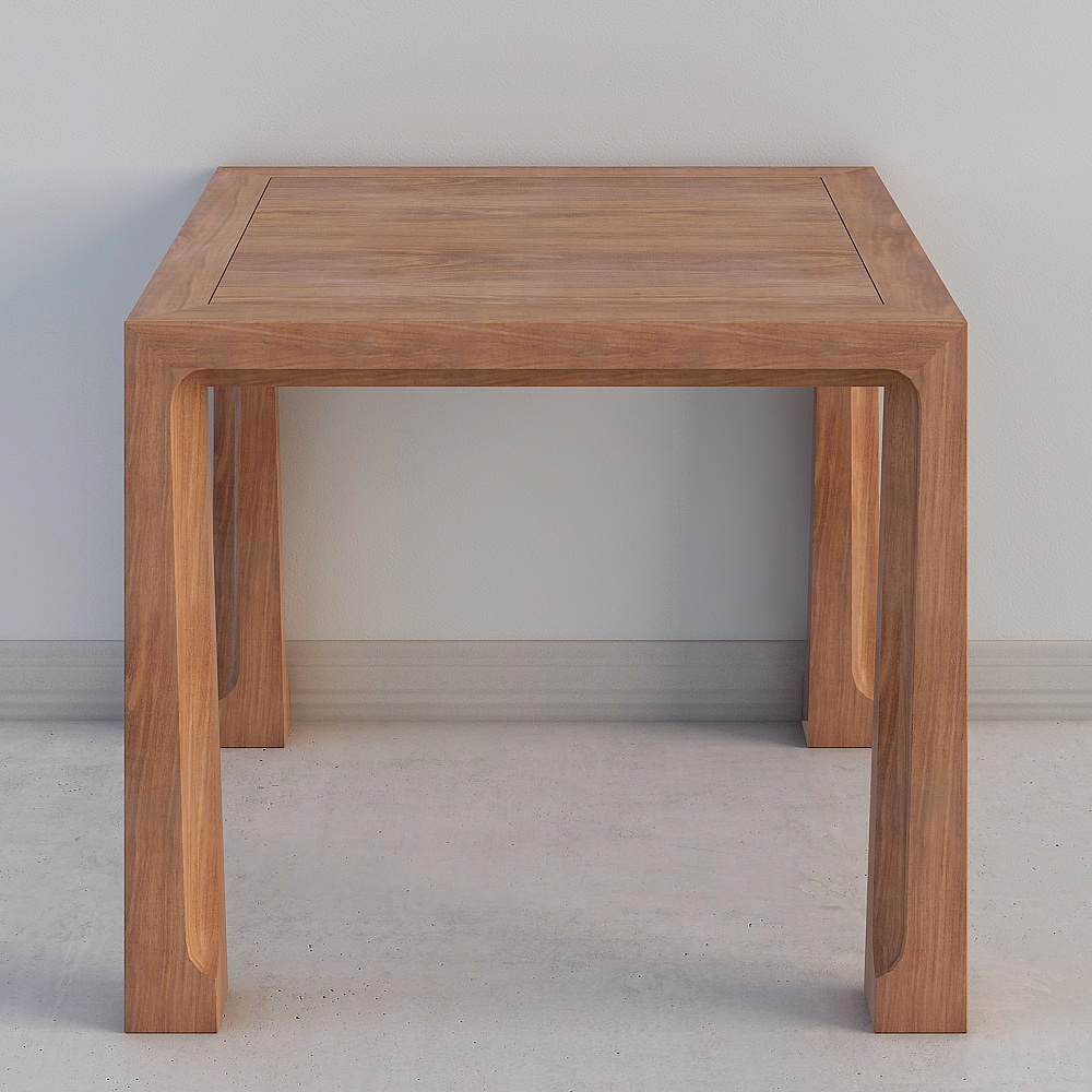 Bàn Vuông TZ-FC01A - Bàn Con Ngựa