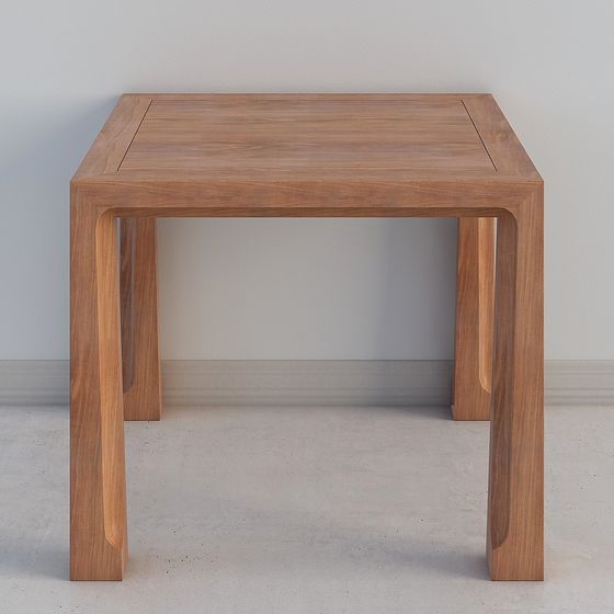 Bàn Vuông TZ-FC01A - Bàn Con Ngựa