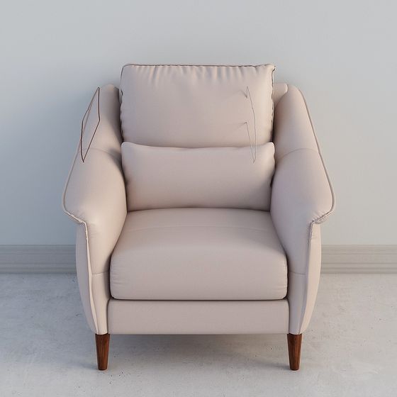 1720-Einzelsofa - Gleiche Farbe