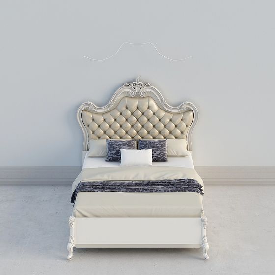 Classically Inspired 3D Bed Model for Contemporary Spaces