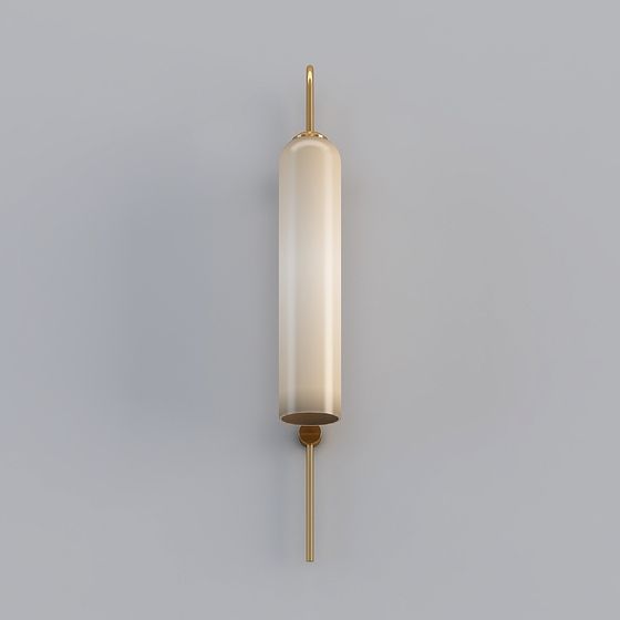 Minimalist Wall Sconce 3D model