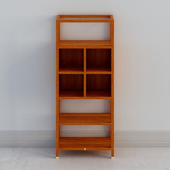 Urban Shelf 3D model - Modern Minimalist Design