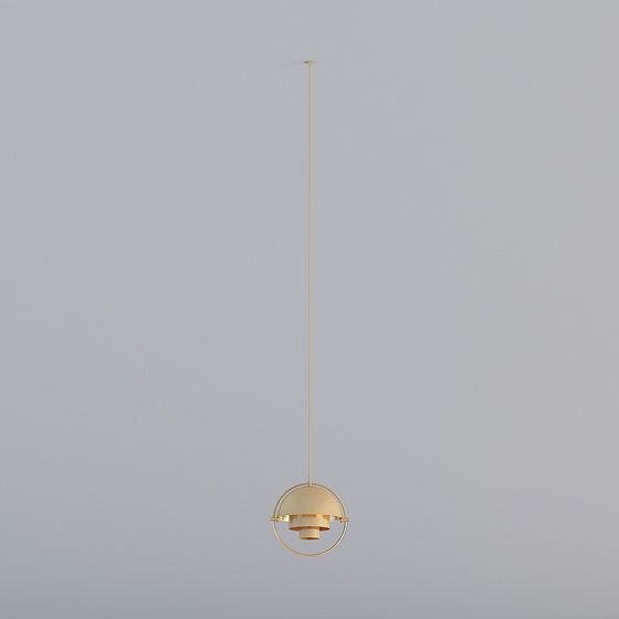 Modern Pendant Light 3D model for Creative Projects