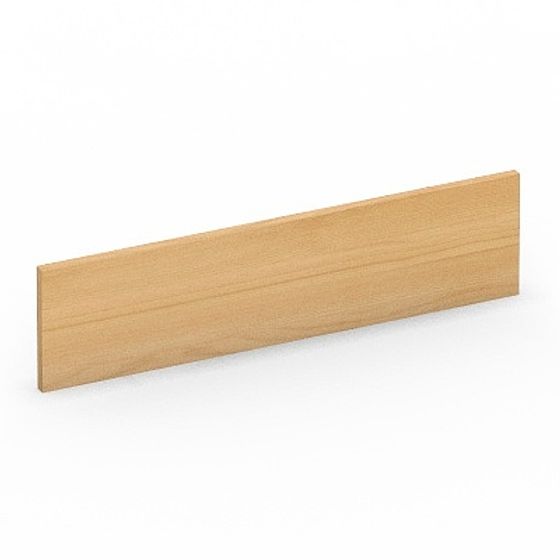 Wood Grain Baseboard 3D model - Discover the Serenity