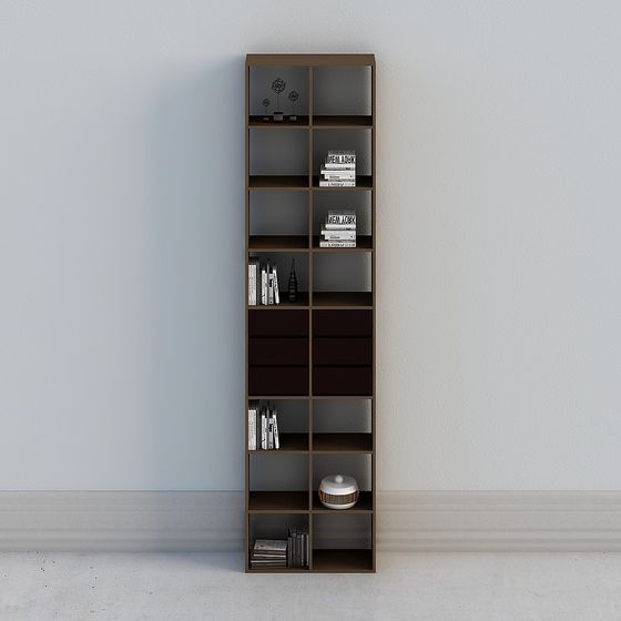 Urban Elegance Bookshelf 3D model