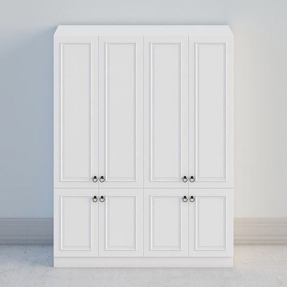 Europäischer und amerikanischer Stil Tatami (neues Bett) Schlafzimmer Schrank Serie 1-A-(1) .max