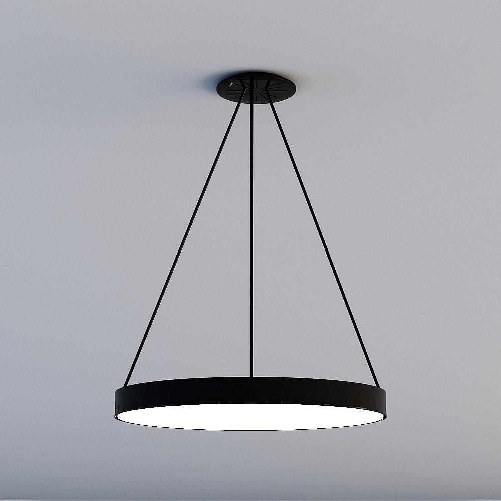 Elegant Hanging Light 3D model