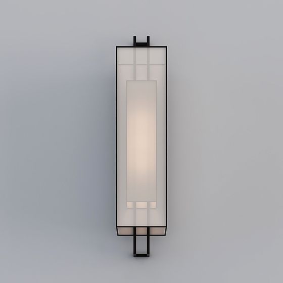 Stylish Low-Poly 3D Light Fixture Model for Modern Interiors