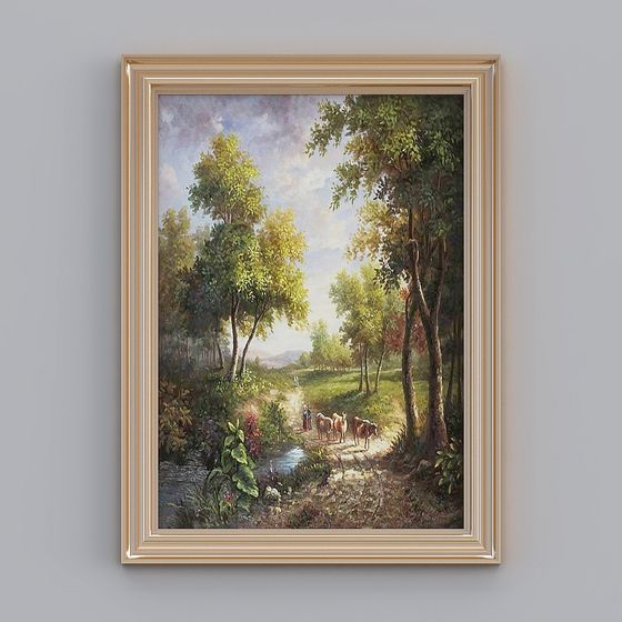 Rustic Pastoral 3D model