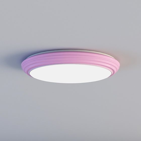 Stylish Low-Polygon Ceiling Lamp 3D model