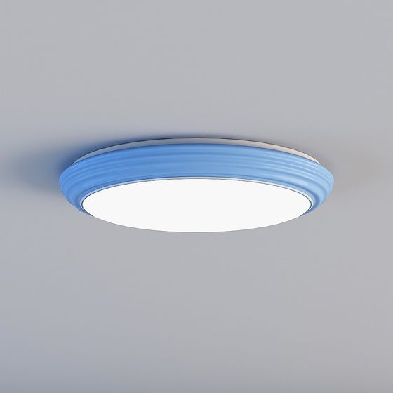 Stunning Round Ceiling Light 3D Model