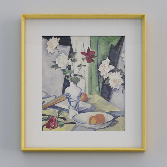 Stunning 3D Model of Still Life with Flowers