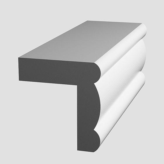 Modern Cornice,Modeling,Earth color