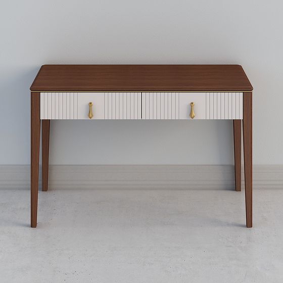 Mid-Century Modern Console Table 3D model