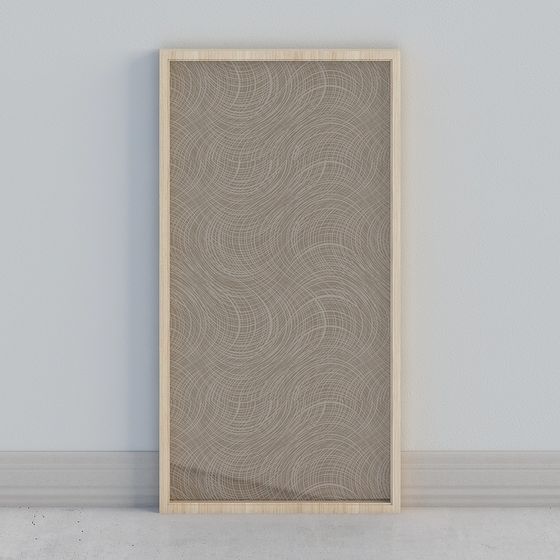 Abstract Line Screen 3D Model