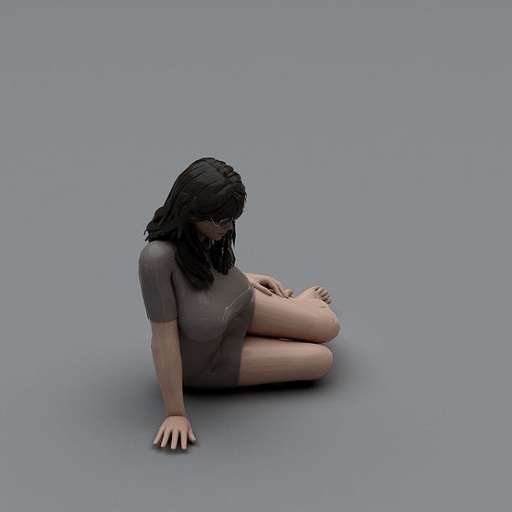 Urban Solitude 3D model