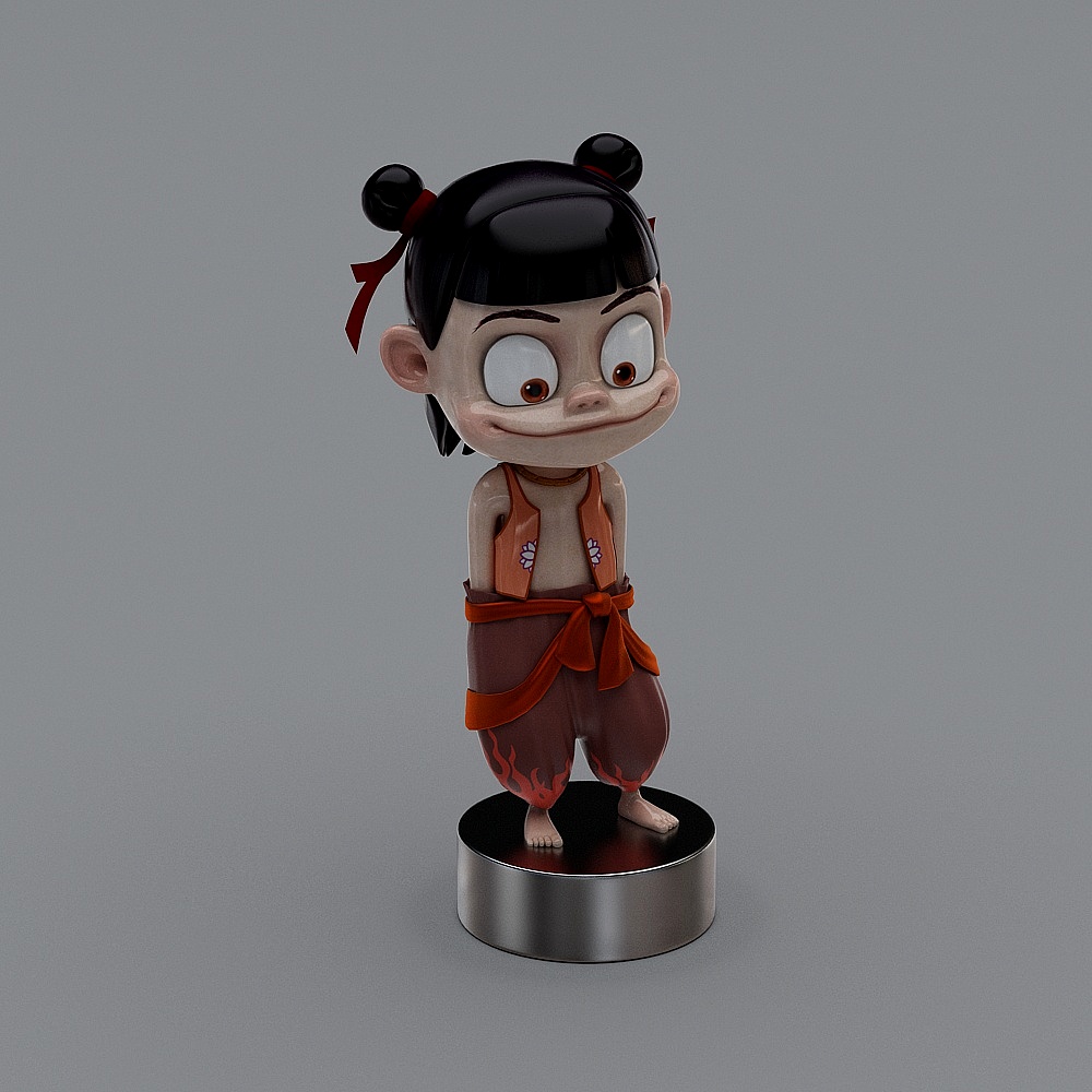 Nezha magic children born ornaments hand to do