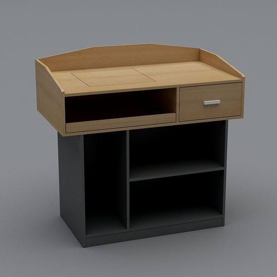 Urban Workspace Desk 3D model