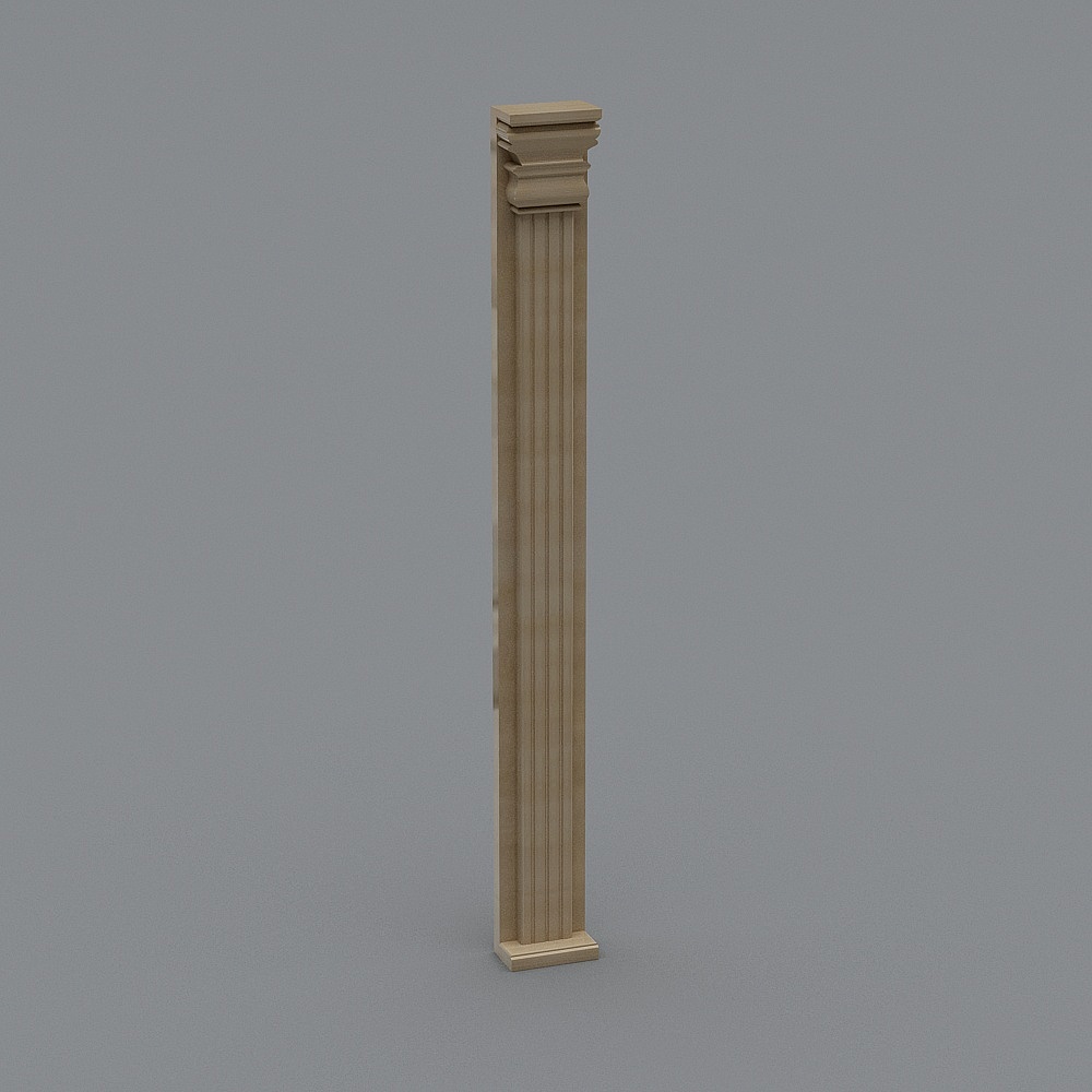 Modern Columns & Beams,Wood color