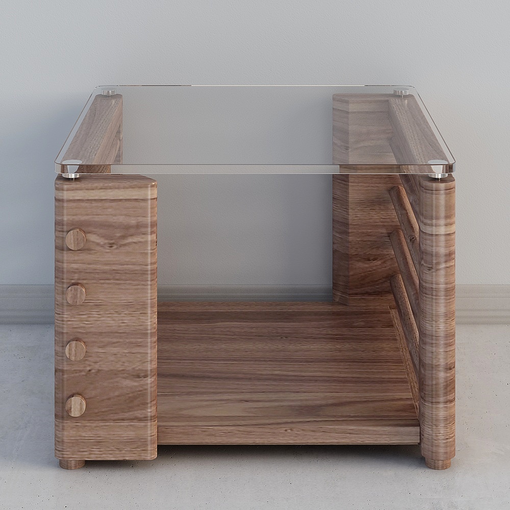 Art Deco Console Table 3D model