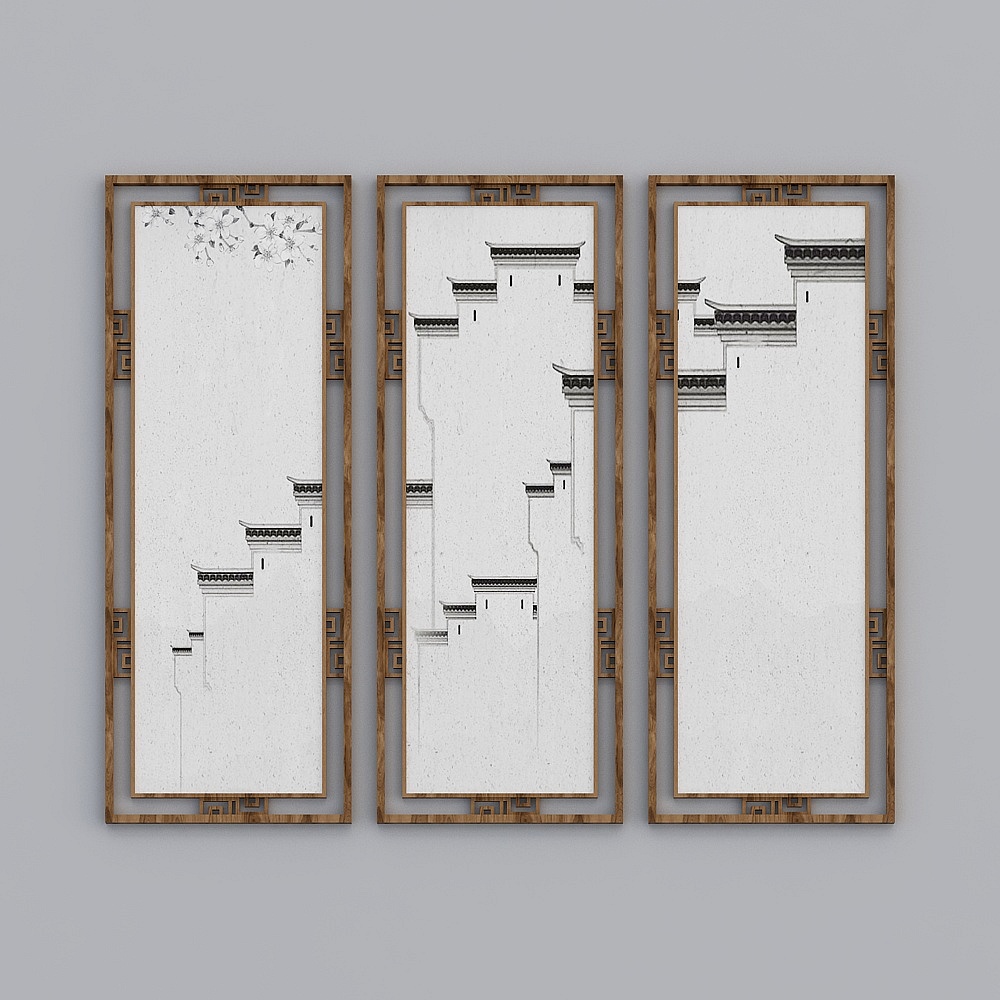 Chinese Frame - Hammer Effect Map