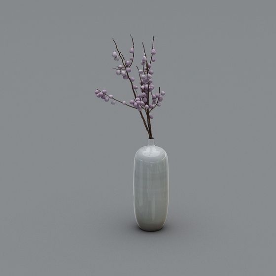 Winter Vase 3D model for Contemporary Spaces