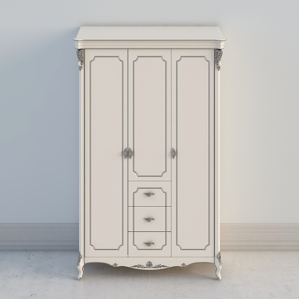 8809-Three-door wardrobe