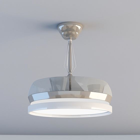 Stylish Ceiling Pendant Light 3D model